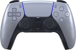 Front. Sony - PlayStation 5 - DualSense Wireless Controller - Sterling Silver.
