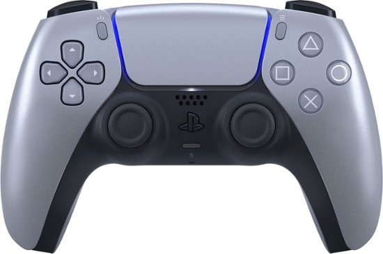 Sony PlayStation 5 DualSense Wireless Controller Sterling Silver 1000039941  - Best Buy