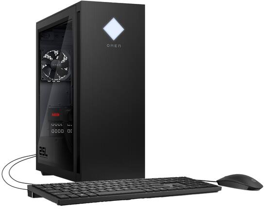 HP OMEN 25L Gaming Desktop AMD Ryzen 5 5600G 16GB 