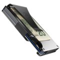 Angle. The Ridge Wallet - The Ridge Wallet - Aluminum: Money Clip - Royal.