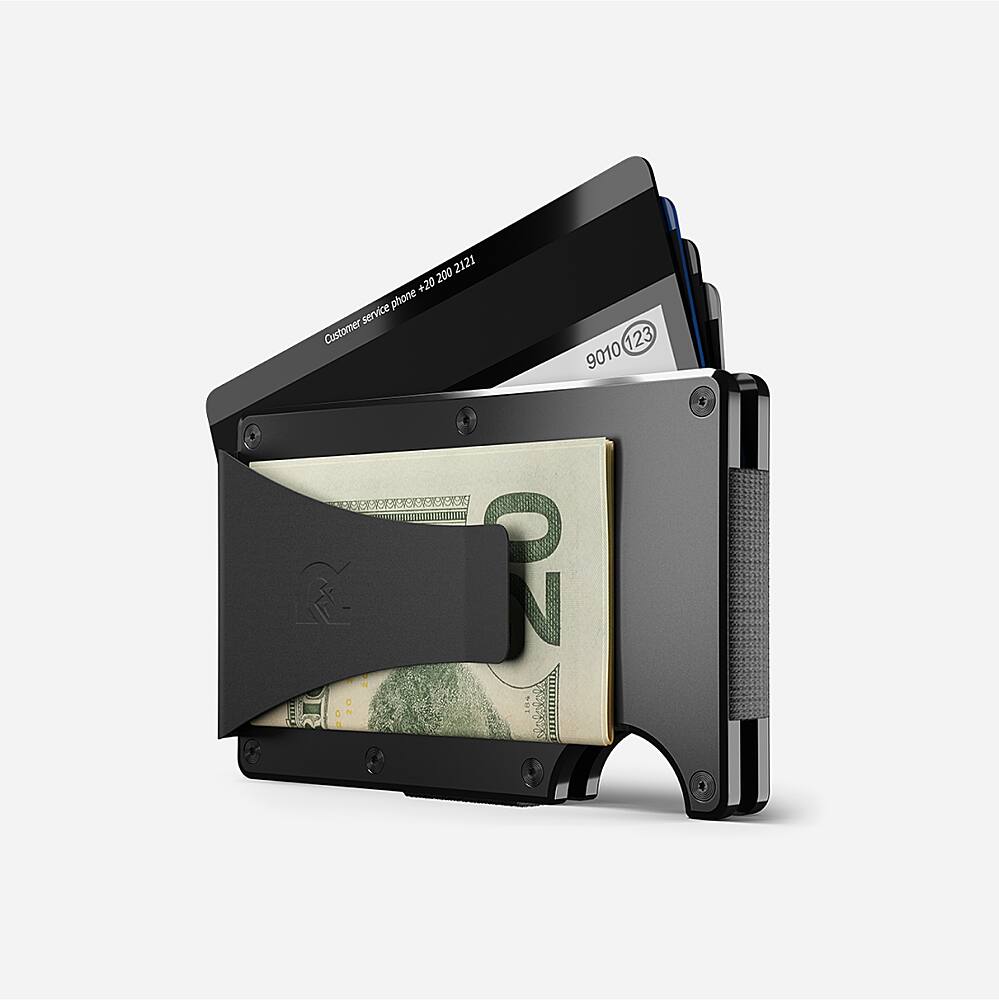 Alt View 11. The Ridge Wallet - The Ridge Wallet - Aluminum: Money Clip - Royal.