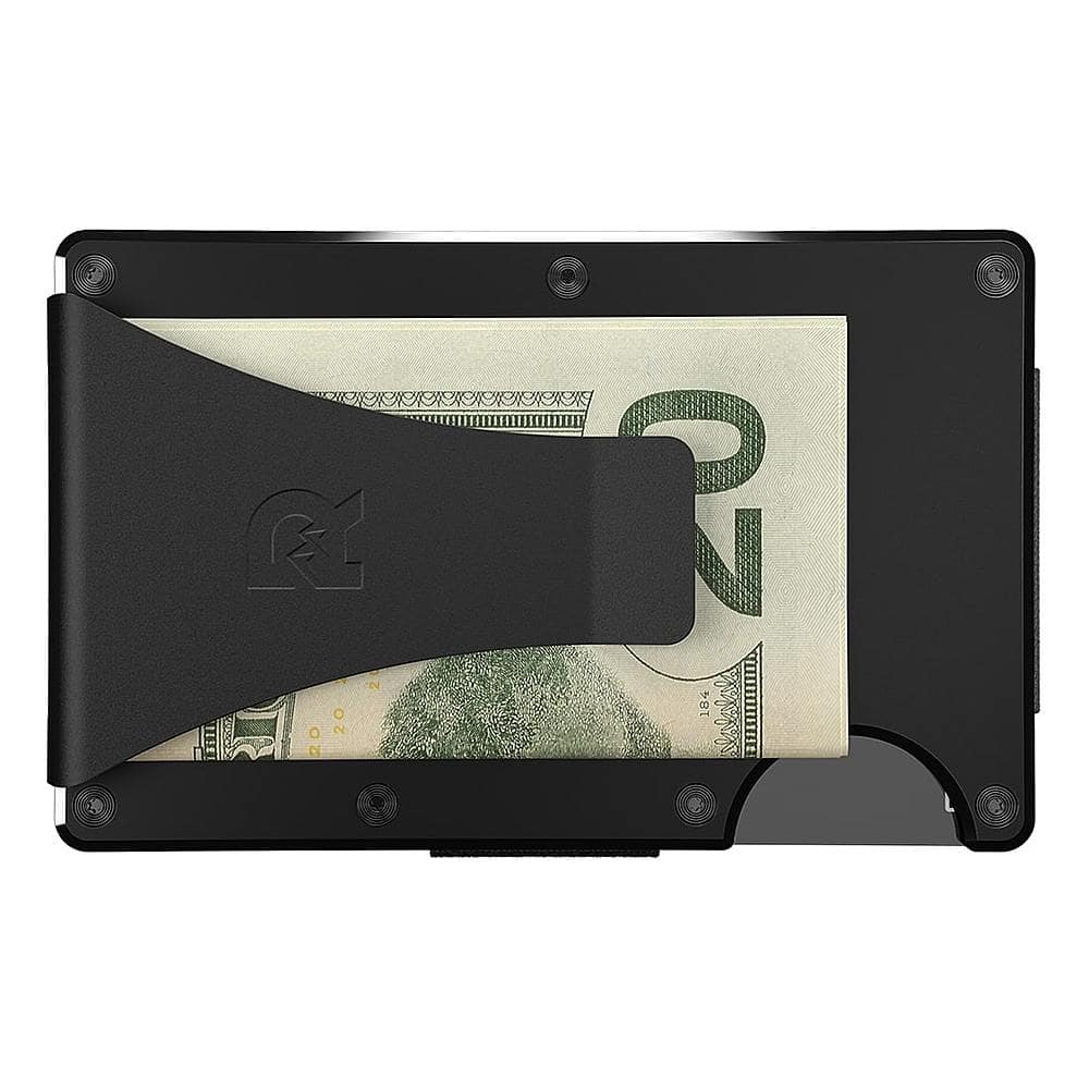 Left. The Ridge Wallet - The Ridge Wallet - Aluminum: Money Clip - Royal.