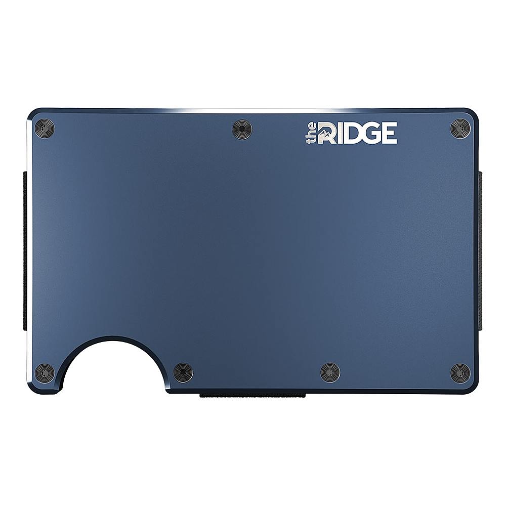 The Ridge Wallet Aluminum: Cash Strap Navy AUWAI101602 - Best Buy