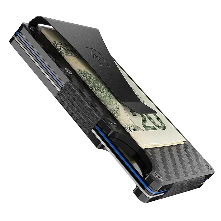 The Ridge Wallet 3K Money Clip Carbon Fiber AUWCI102125/442 - Best Buy