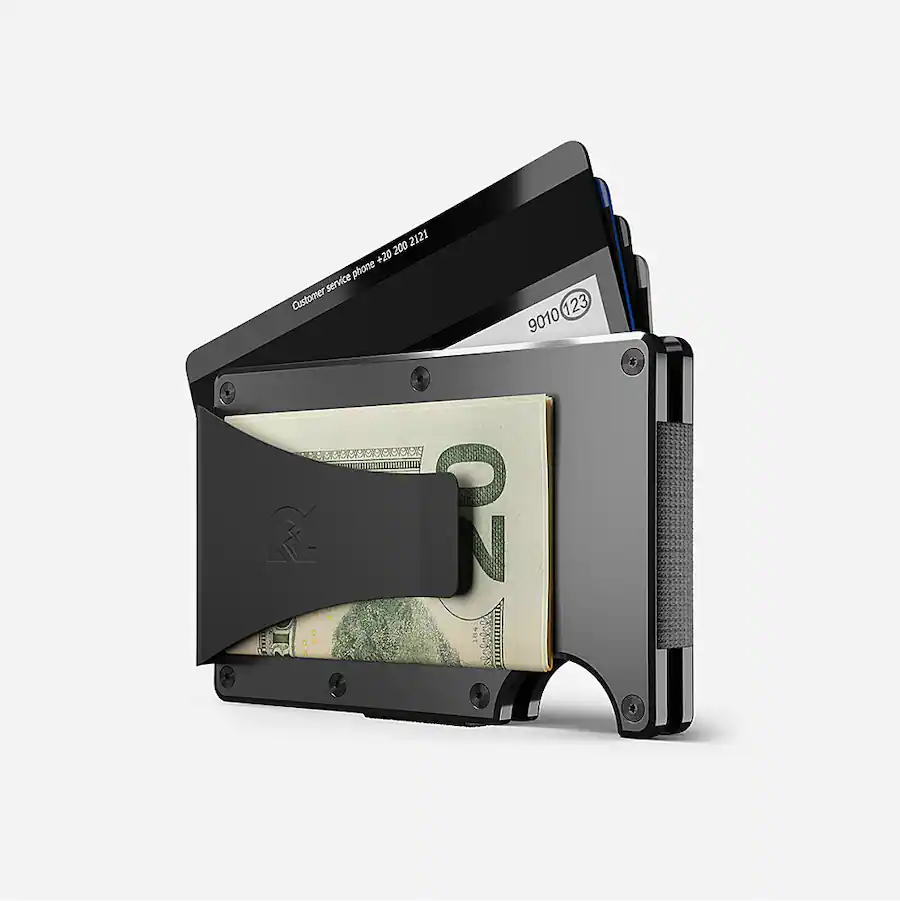 The Ridge Wallet Aluminum: Money Clip Gunmetal 222 Best Buy