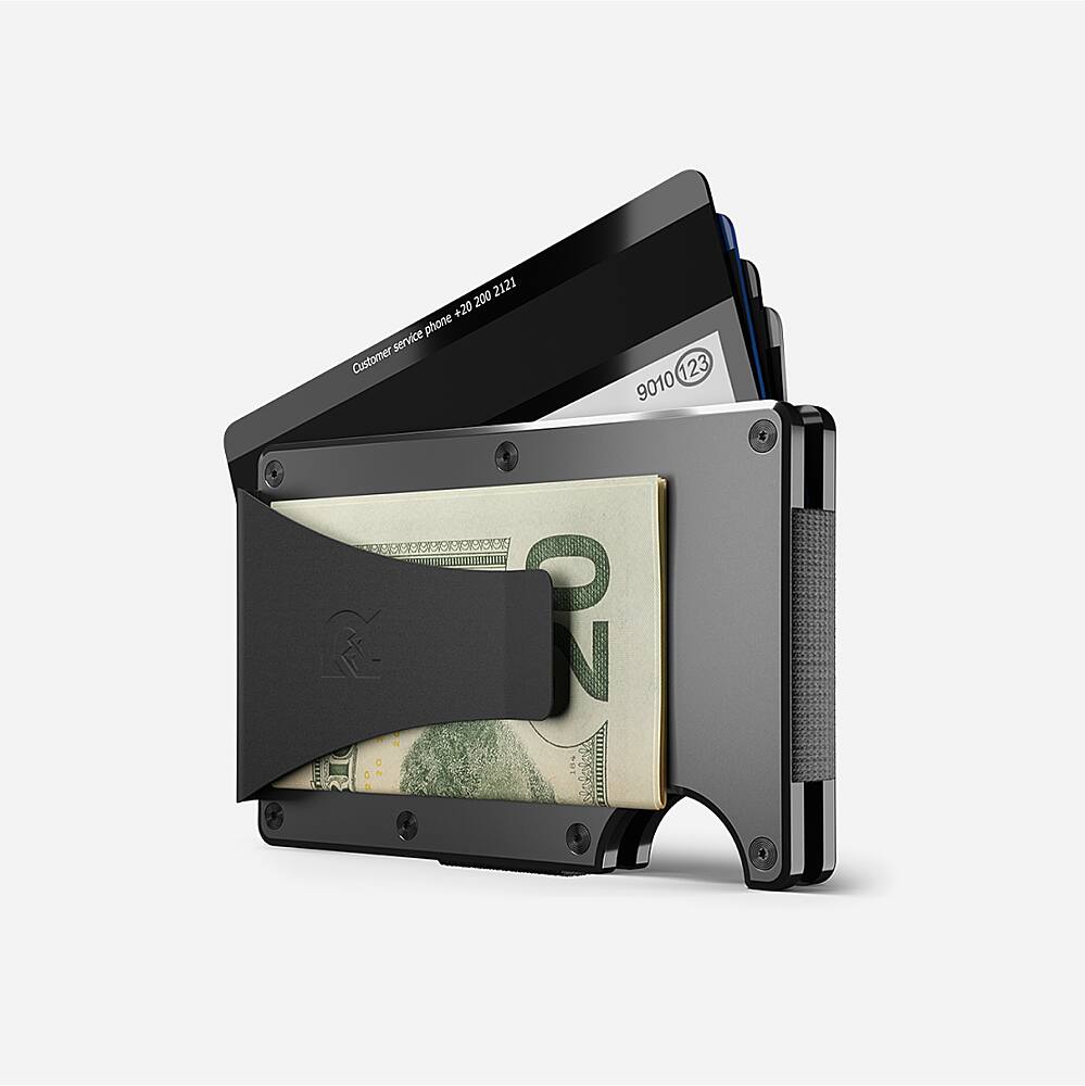 The Ridge Wallet Aluminum: Money Clip Gunmetal 222 Best Buy
