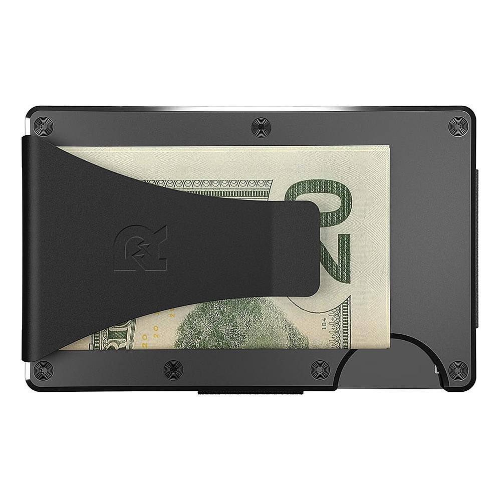 Left. The Ridge Wallet - The Ridge Wallet - Aluminum: Money Clip - Gunmetal.