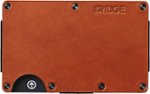 The Ridge Wallet - Leather Cash Strap - Tobacco Brown