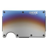 The Ridge Wallet - Titanium Cash Strap - Burnt - Front_Zoom