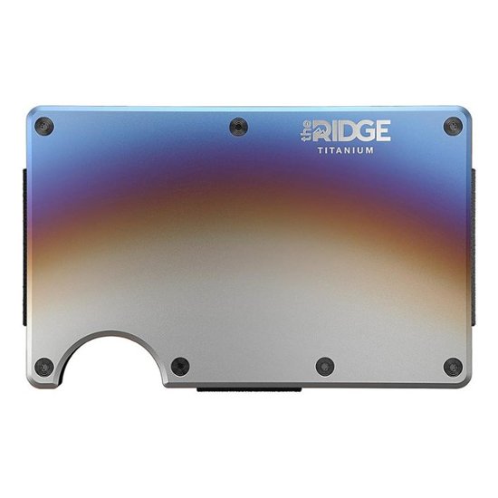 The Ridge Wallet Titanium Cash Strap Burnt 311 - Best Buy