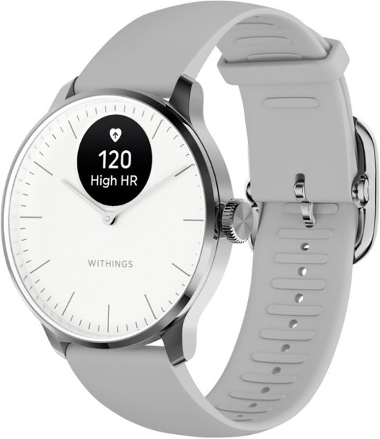 Montre connectée scanwatch light blanc Withings
