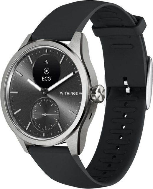 Withings ScanWatch 2 Heart Health Hybrid Smartwatch 42mm Black