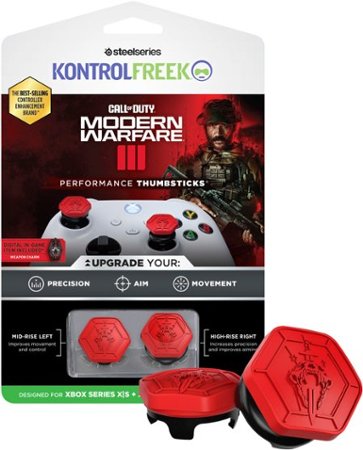 KontrolFreek - Call of Duty Modern Warfare III Performance Thumbsticks XBOX - Red