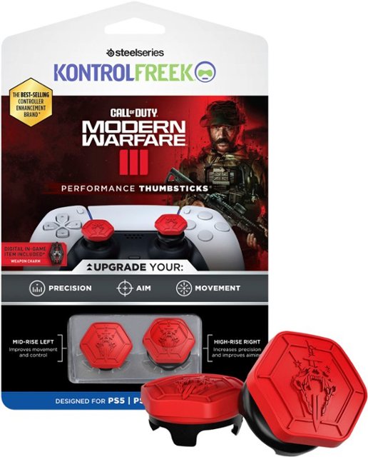 KontrolFreek Call of Duty Modern Warfare III Performance Thumbsticks PS5  and PS4 Red 2598-PS5-BB - Best Buy