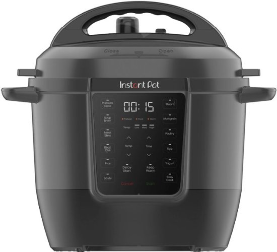 Instant Pot 6qt Pro Electric Pressure Cooker Black 112-0123-01 - Best Buy