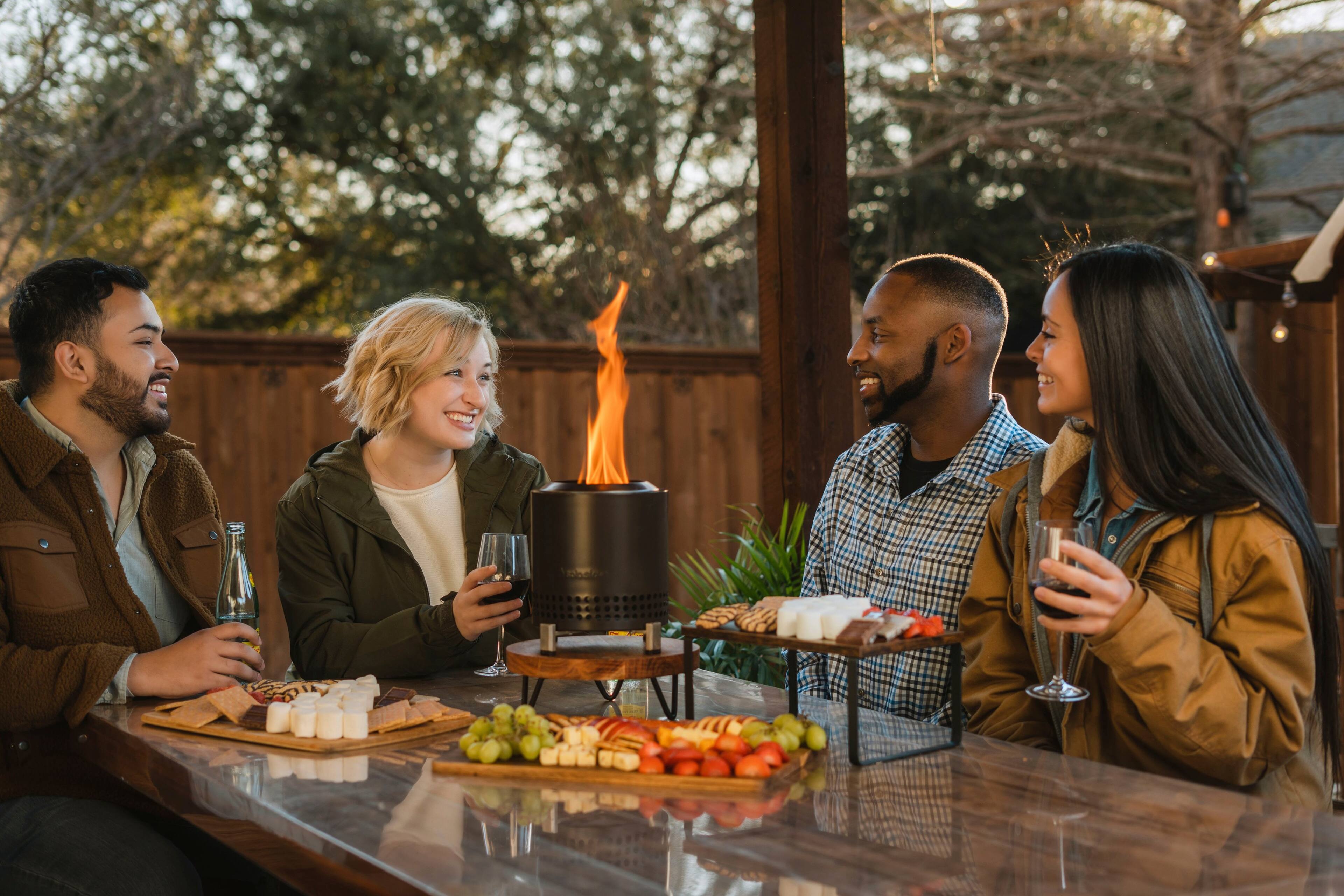 Alt View 20. Solo Stove - Mesa XL Firepit - Mulberry.