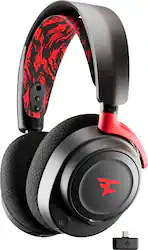 SteelSeries - Arctis Nova 7 Wireless Gaming Headset for PC, PS5, and PS4 - FaZe Clan Limited Edition - Front_Zoom