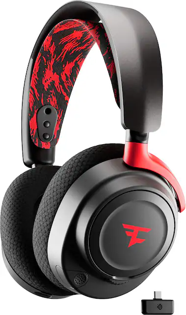 SteelSeries Arctis Nova 7 Wireless Gaming Headset for PC PS5 and PS4 FaZe Clan Limited Edition 61556 Best Buy