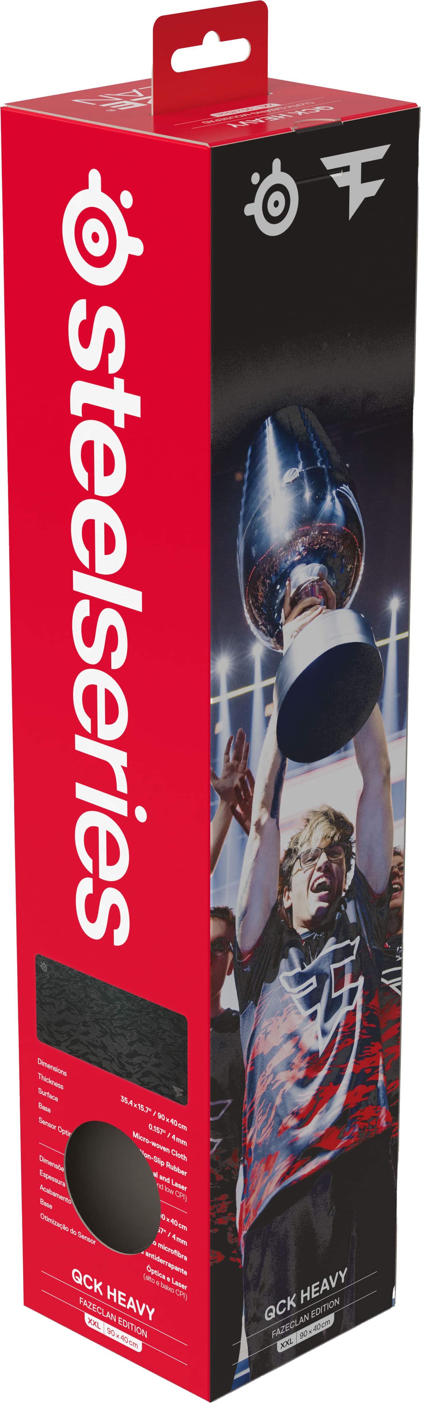 Steelseries Demonaues Thaelmese Surtane Bese Seeae C Cga. Mitrofues enersarte Optine QCK USA & ME HEAVY FAZECLAN HEAVY QCK EDITION DCK EDITION FAZECLAN 40x90cm 1x a KR