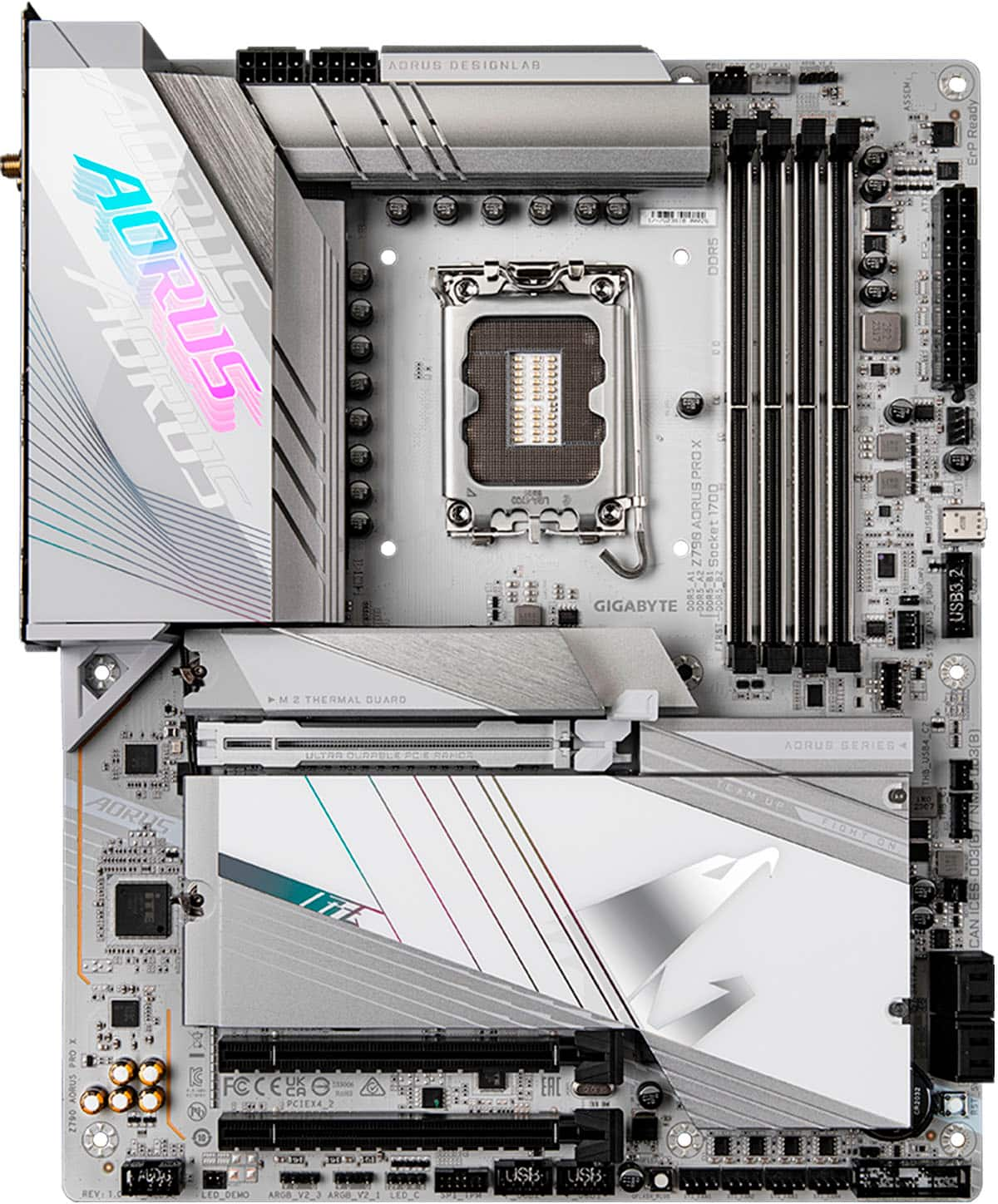 Placa Madre ATX Gigabyte Z790 UD AX, Intel LGA 1700, DDR5, WiFi 6, PCIe 5.0  –