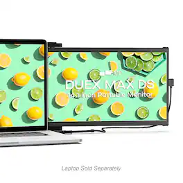 Mobile Pixels - DUEX Max DS 14.1" IPS LCD Monitor - Black