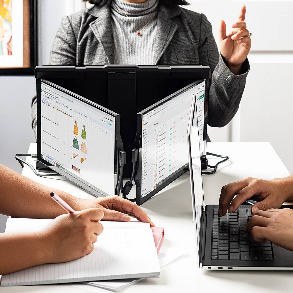 Alt View 13. Mobile Pixels - TRIO 2.0 13.3" LCD Monitor - Black.