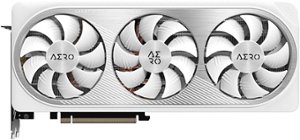 GIGABYTE - NVIDIA GeForce RTX 4070 Ti AERO OC V2 12GB GDDR6X PCI Express 4.0 Graphics Card - White - Front_Zoom