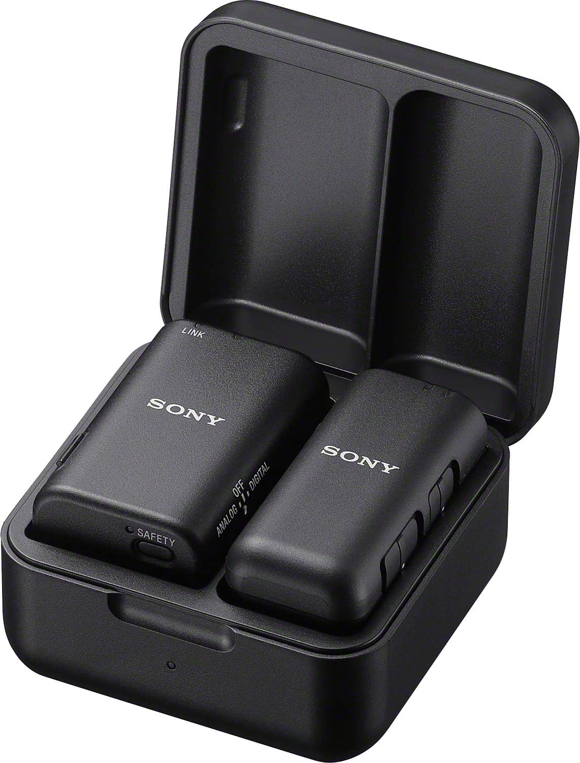 Angle. Sony - Sony ECMW3S Single-channel Wireless Omnidirectional Microphone - Black.