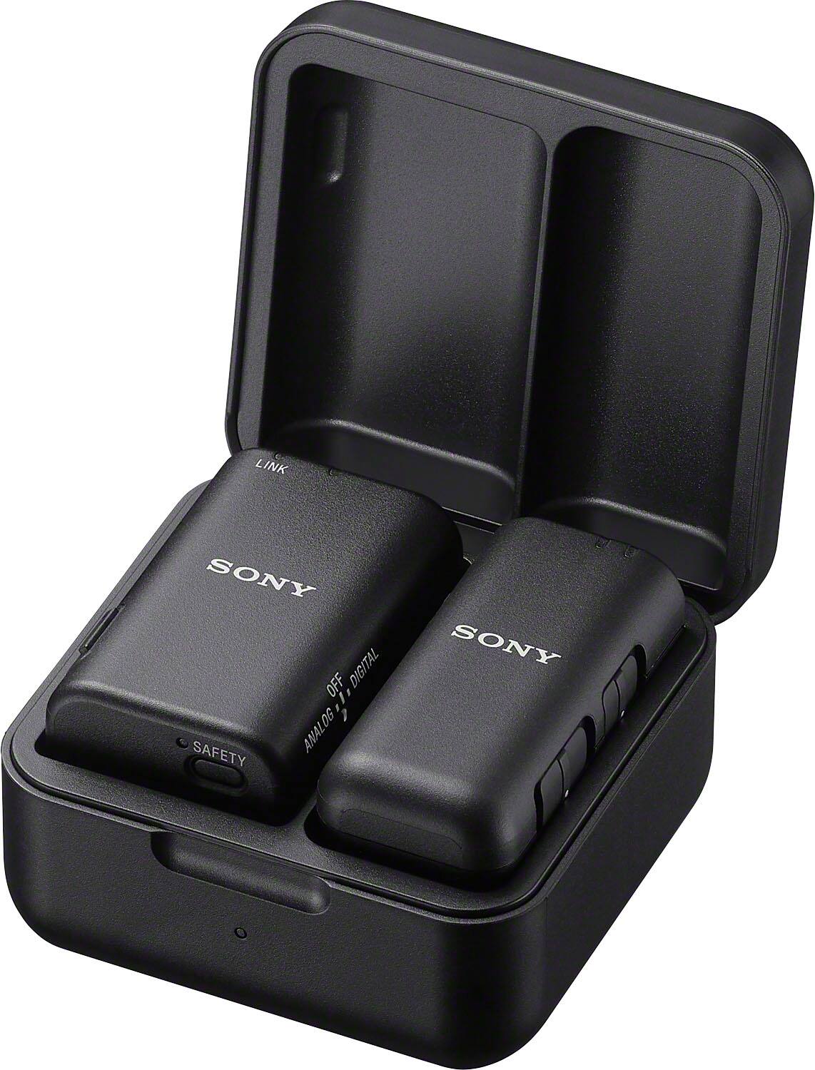 Angle. Sony - Sony ECMW3S Single-channel Wireless Omnidirectional Microphone - Black.