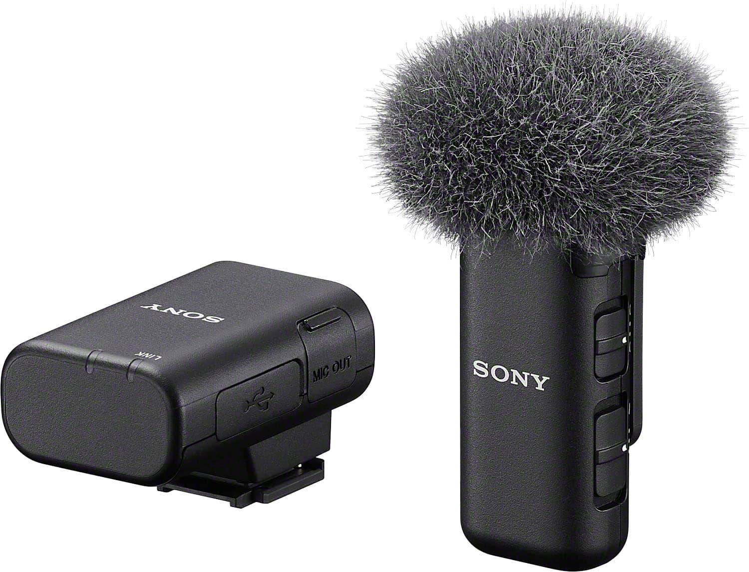 Alt View 11. Sony - Sony ECMW3S Single-channel Wireless Omnidirectional Microphone - Black.