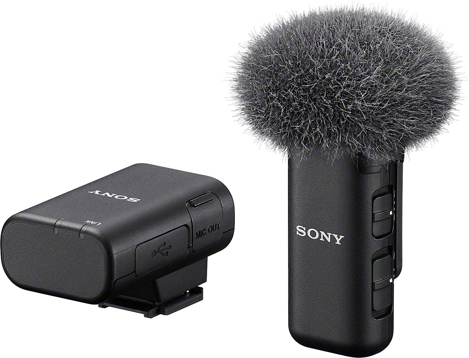 Alt View 11. Sony - Sony ECMW3S Single-channel Wireless Omnidirectional Microphone - Black.