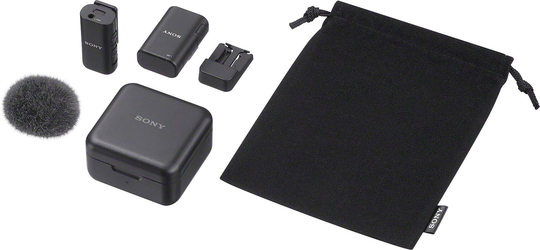 Alt View 13. Sony - Sony ECMW3S Single-channel Wireless Omnidirectional Microphone - Black.