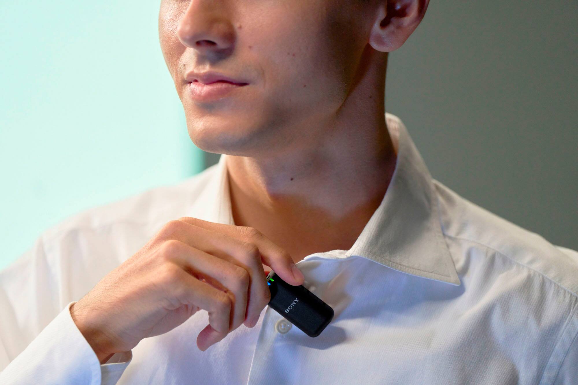 Alt View 22. Sony - Sony ECMW3S Single-channel Wireless Omnidirectional Microphone - Black.