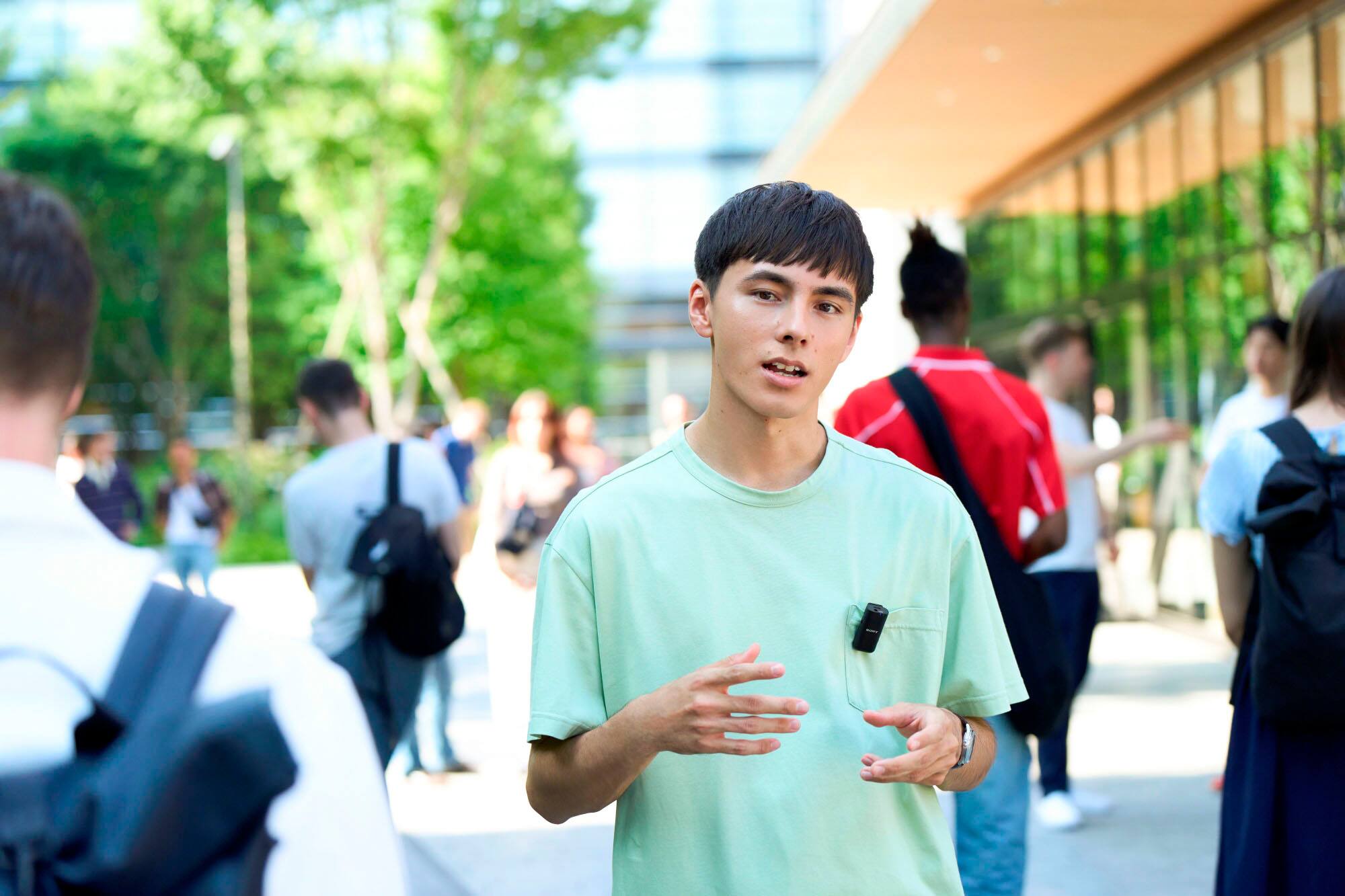 Alt View 26. Sony - Sony ECMW3 Dual-channel Wireless Omnidirectional Microphone - Black.