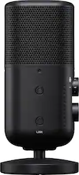 Sony - ECMS1 Wireless Omnidirectional Streaming Microphone - Black - Front_Zoom