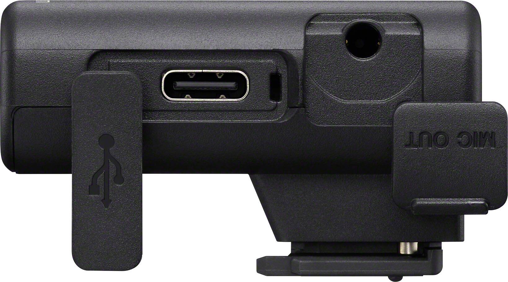 Alt View 19. Sony - Sony ECMS1 Wireless Omnidirectional Streaming Microphone - Black.