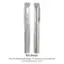 Left. ZAGG - Gear4 Crystal Palace Snap MagSafe Compatible Case with Kickstand for Apple iPhone 15 Pro - Clear.