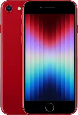 Apple - Refurbished Excellent - Pre-Owned Excellent iPhone SE (2022) 64GB (Unlocked) - Red