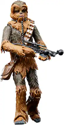 Angle. Star Wars - The Black Series Chewbacca.