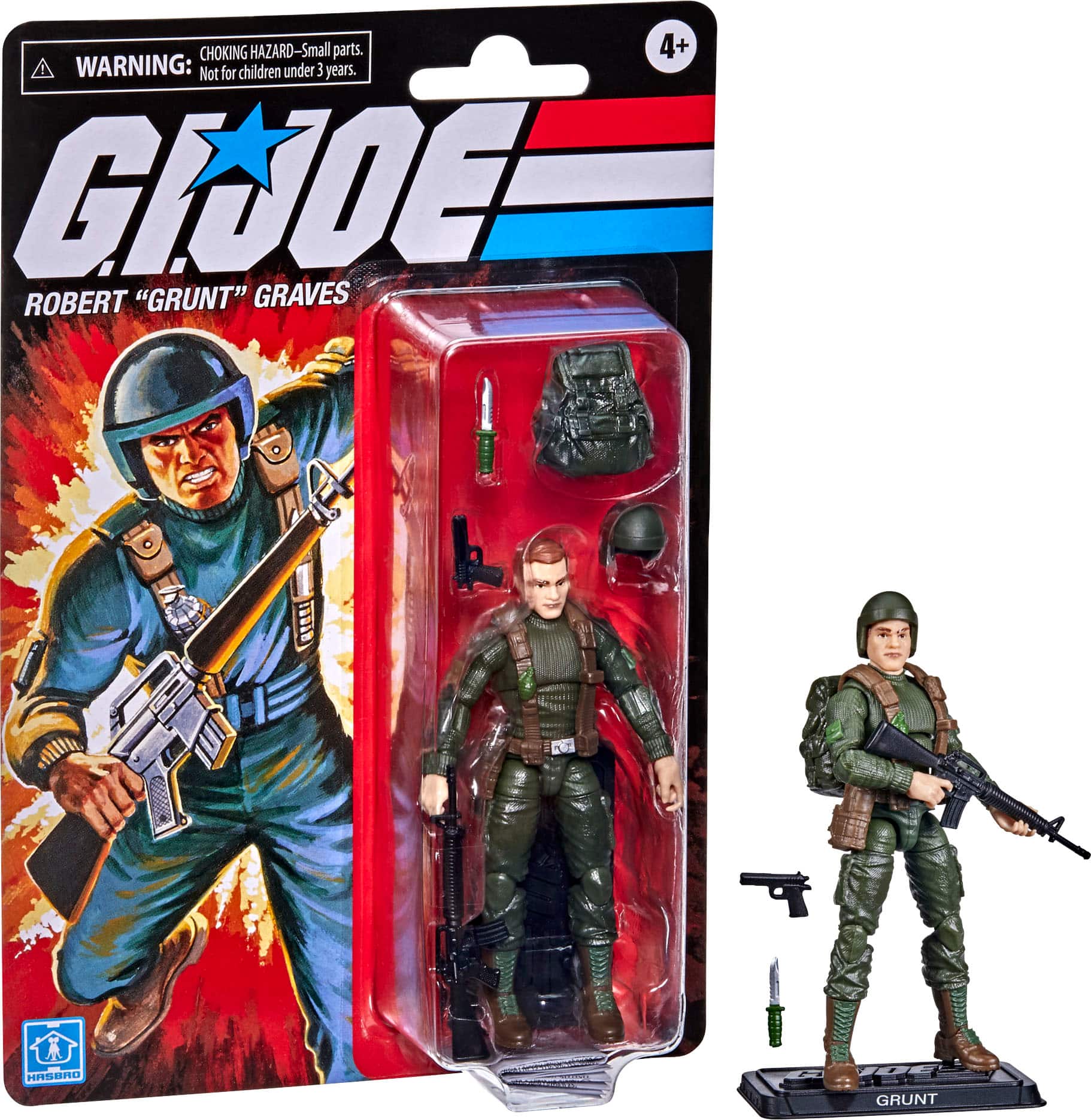 Front. G.I. Joe - Retro Collection Robert Grunt Graves.