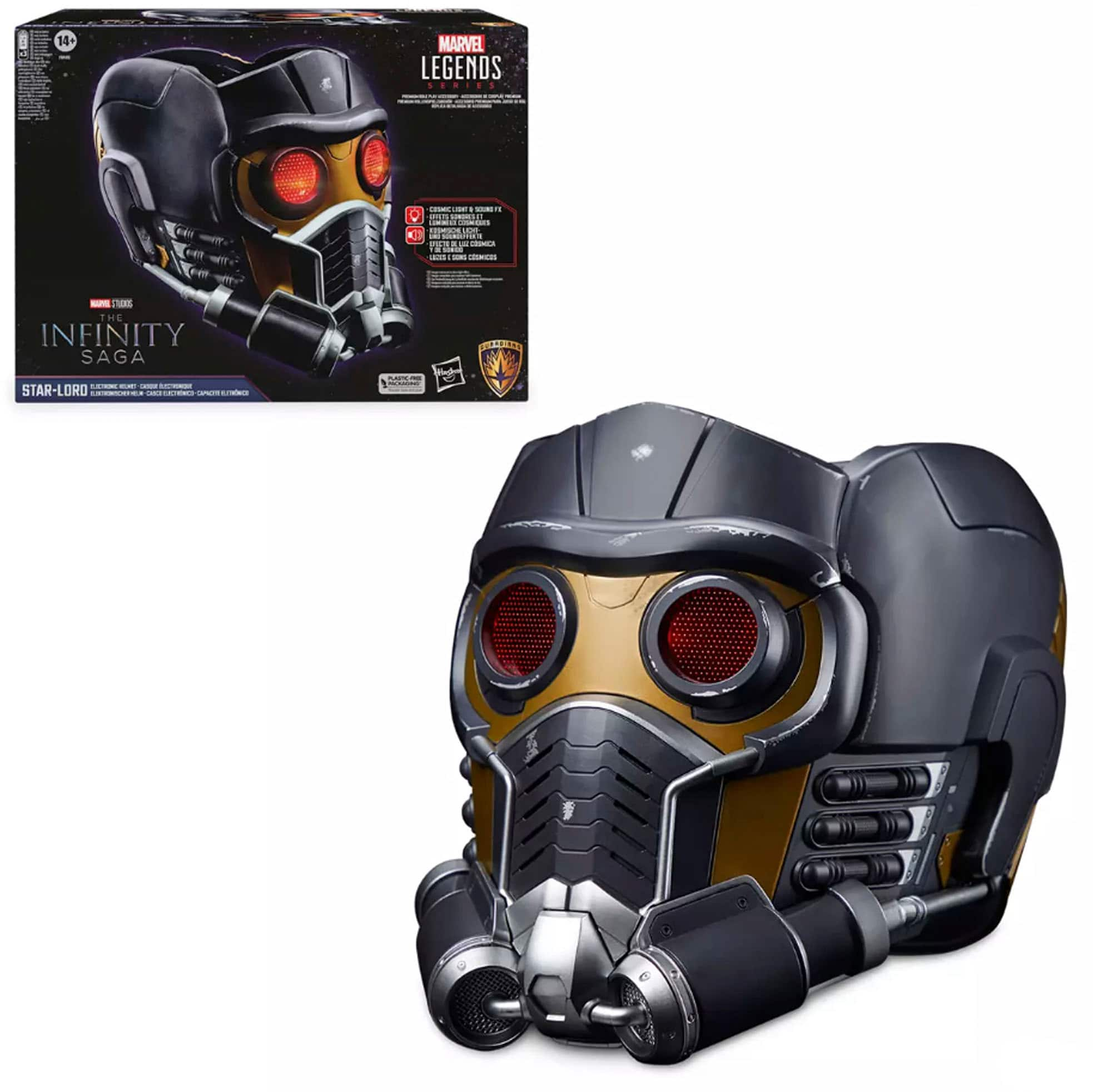 Marvel Legends Series Star-Lord Electronic Role Play Helmet – Hasbro Pulse