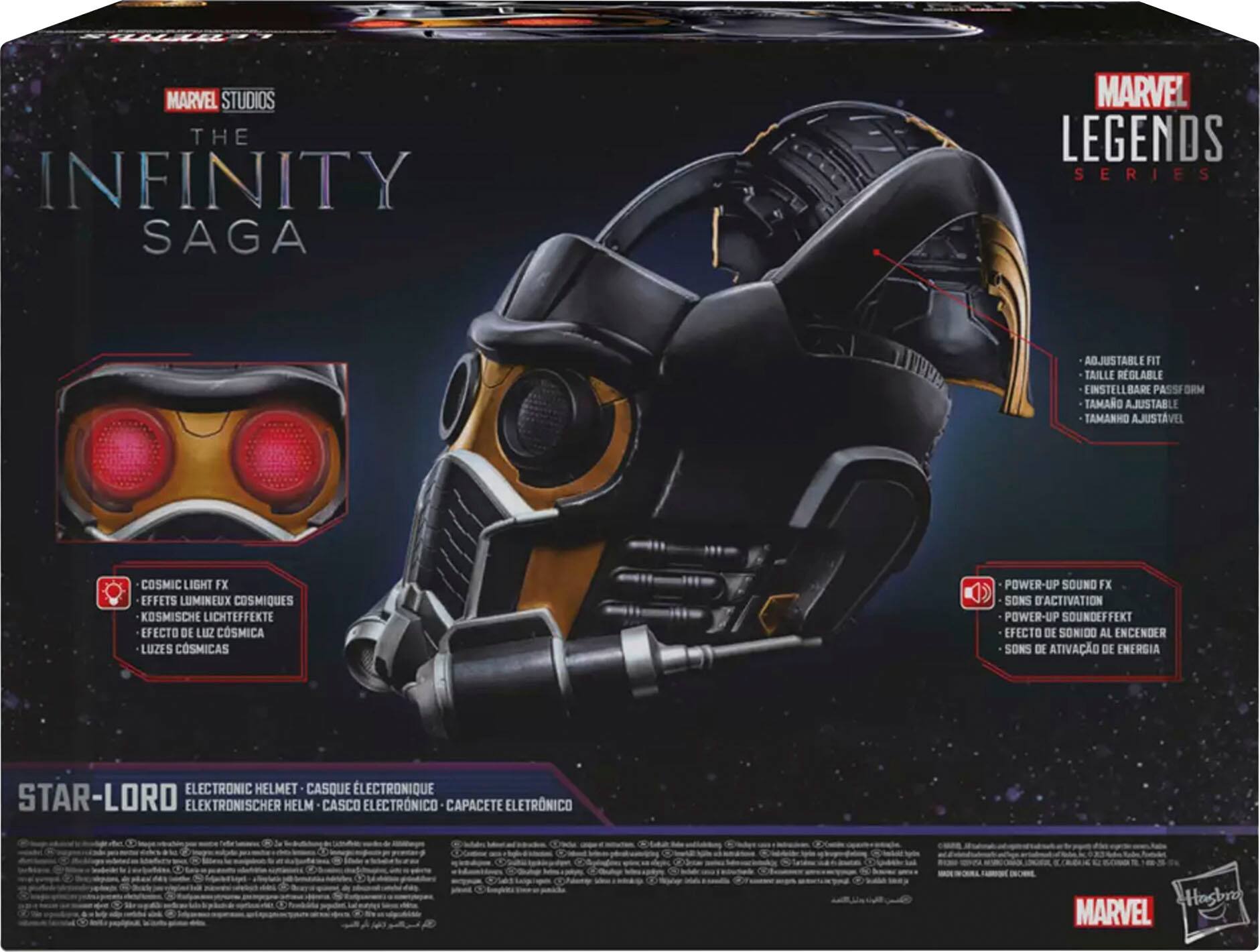 Marvel Legends Series Star-Lord Electronic Role Play Helmet – Hasbro Pulse