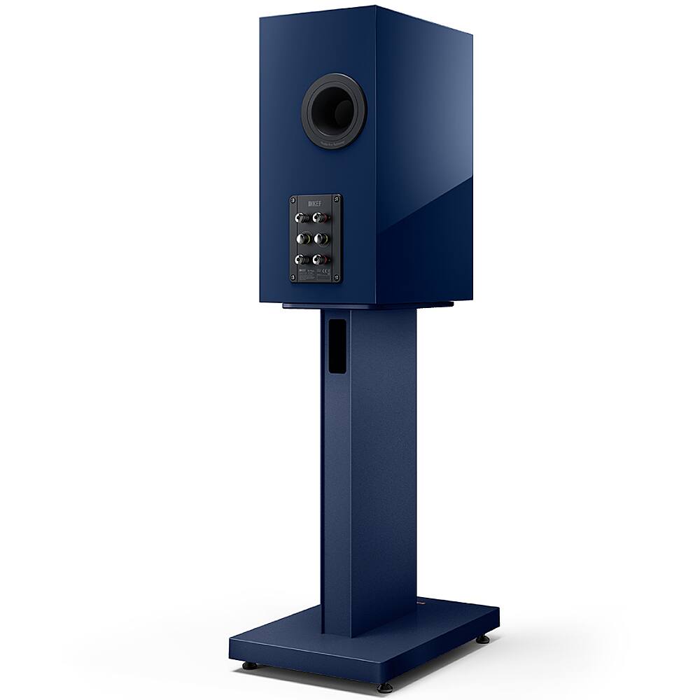 Back. KEF - S3 Floor Stands Pair - Blue.