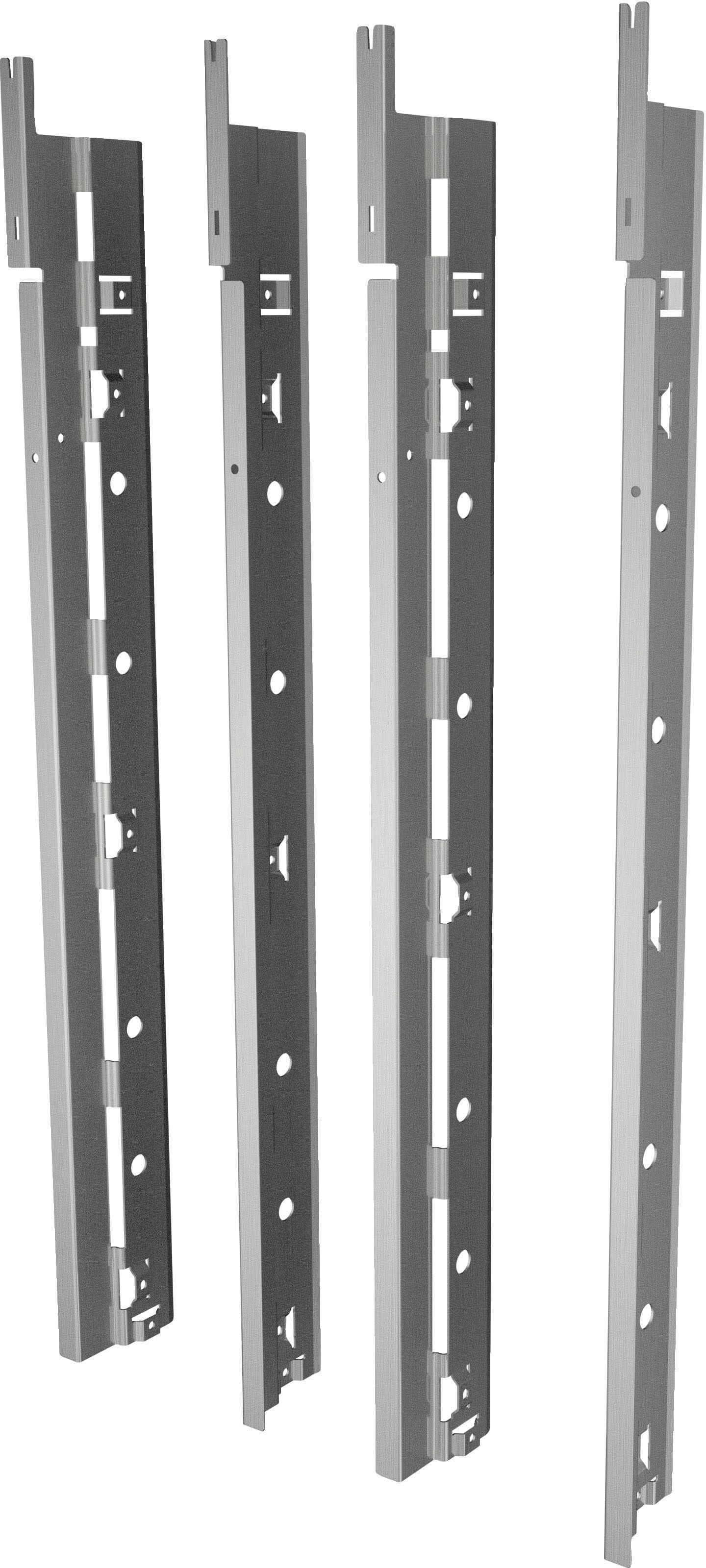 Thermador - Side By Side Wall Oven Installation Kit - Silver - Front_Zoom