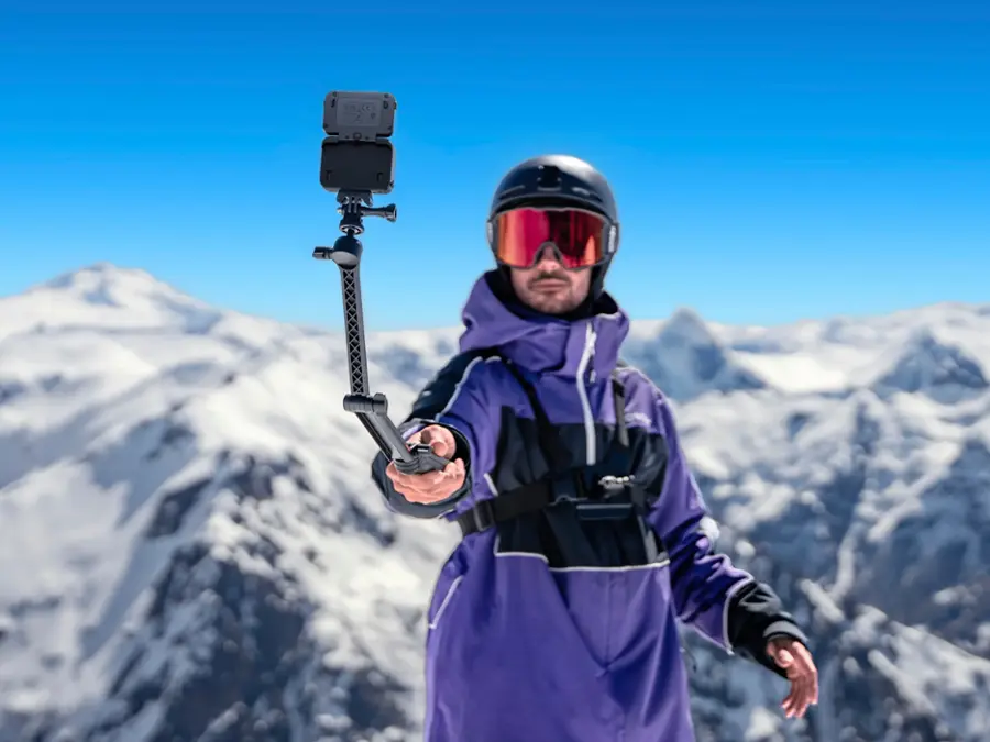 Alt View 16. Insta360 - Ace Pro AI-Powered Waterproof Action Camera - Black.