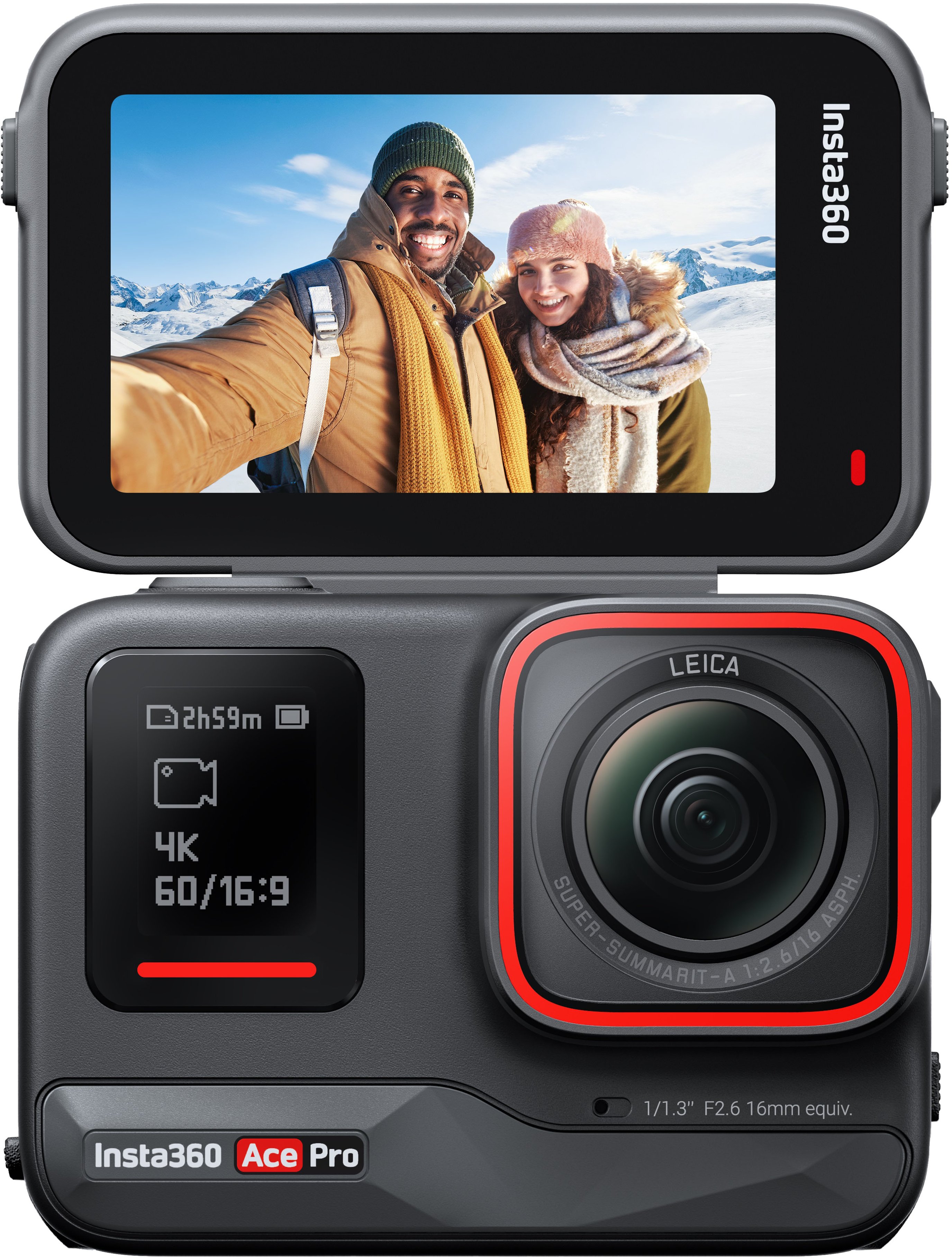 Insta360 Ace Pro Action Camera With Leica 1/1.3 Sensor 2.4'' Flip