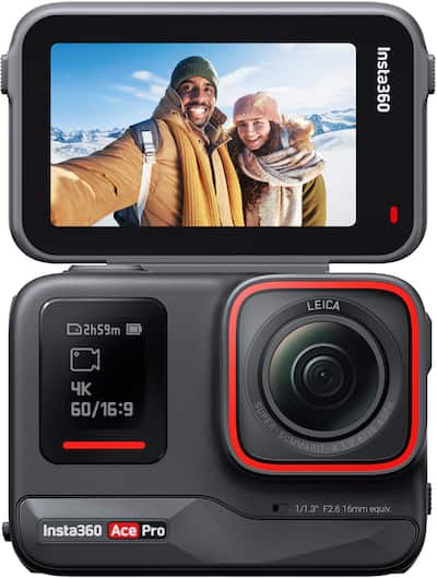 Insta360 Ace Pro AI Powered Waterproof Action Camera Black Insta360 Ace Pro AI Powered Waterproof Action Camera Black