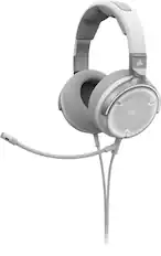 Front. CORSAIR - VIRTUOSO PRO Wired Open Back Streaming/Gaming Headset - White.