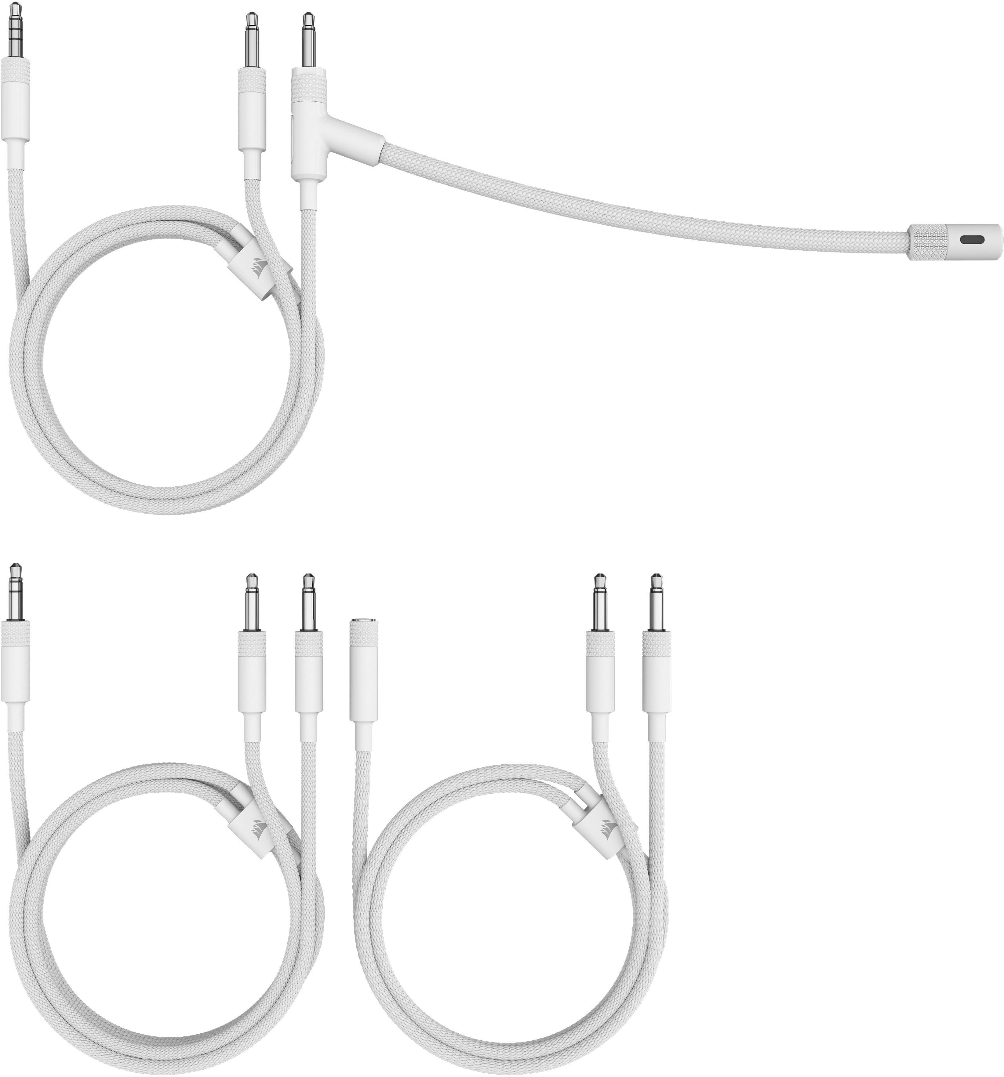 Alt View 16. CORSAIR - VIRTUOSO PRO Wired Open Back Streaming/Gaming Headset - White.