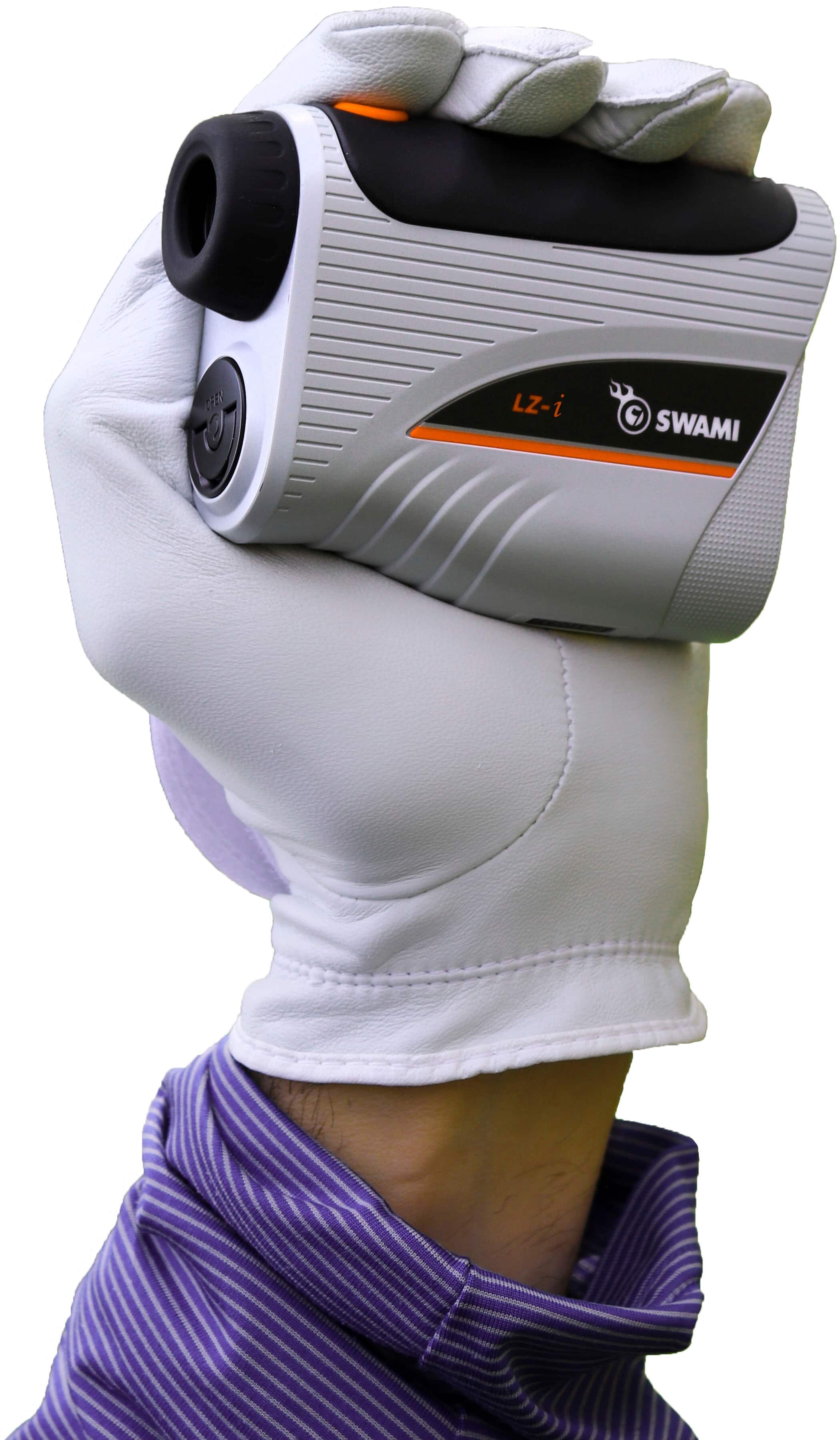Alt View 16. Izzo - Swami LZ-i Golf Laser Rangefinder - Gray/Orange.